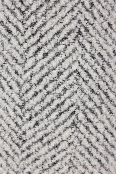 Alberta Ferretti Herringbone Wrap-around Jacket In Gray