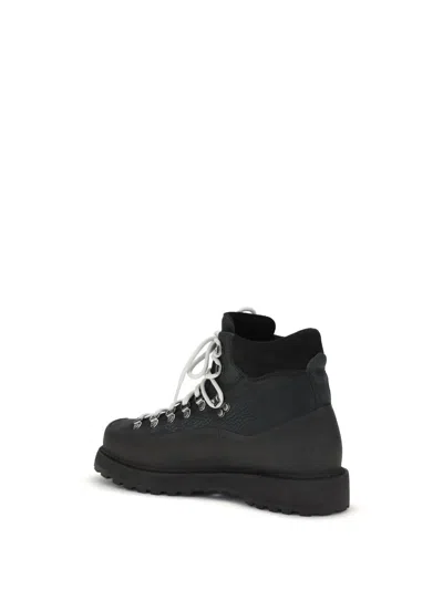 Diemme Roccia Vet Gomma Leather Boots In Black