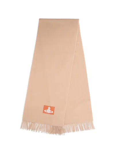 Vivienne Westwood Wool Scarf In Pink
