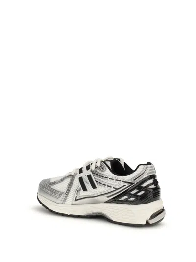 New Balance Sporty Sneakers With Reflective Upper In Gray