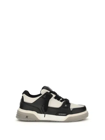 Represent Studio Logo Sneakers In Black