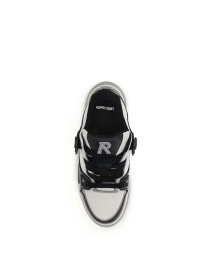 Represent Studio Logo Sneakers In Black