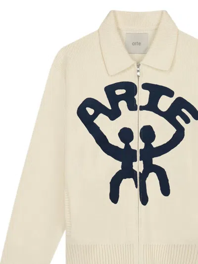 Arte All Together Cardigan Clothing In White