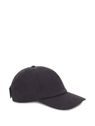 Fear Of God Technical Nylon Baseball Cap In Black