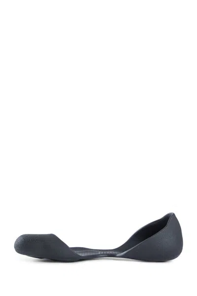 Balenciaga Anatomical Zero Rubber Slippers In Blue