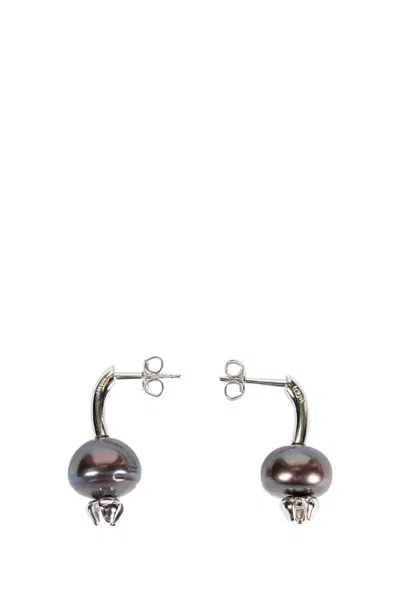 Loewe Woman Silver Jewellery In Brown