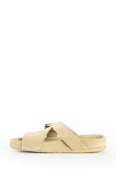Loewe Sandals & Slides In Neutral