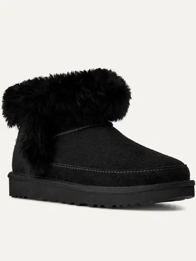 Ugg Australia Classic Ultra Mini Chalet Boots In Black