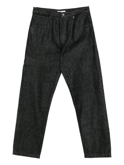 Entire Studios Regular Jean Raw Black Clothing In Black
