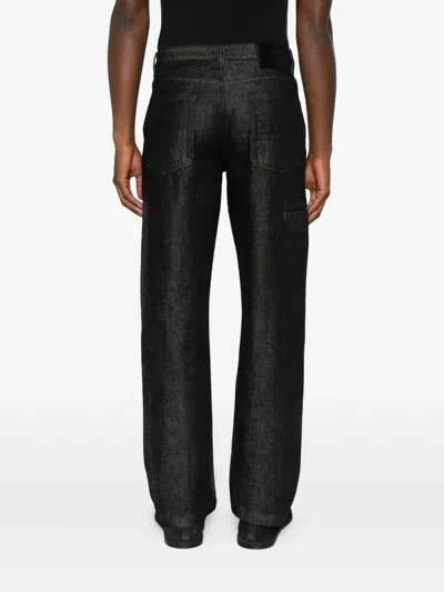 Entire Studios Regular Jean Raw Black Clothing In Black