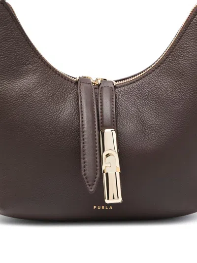 Furla Adjustable Strap Shoulder Bag With Gold-tone Hardware In Pattern