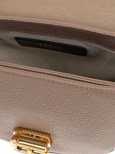 Furla Lotus Mini Crossbody Bags In Orange