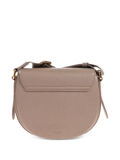 Furla Lotus Mini Crossbody Bags In Orange