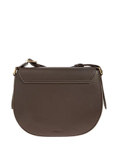 Furla Compact Crossbody Bag With Rounded Flap Closure