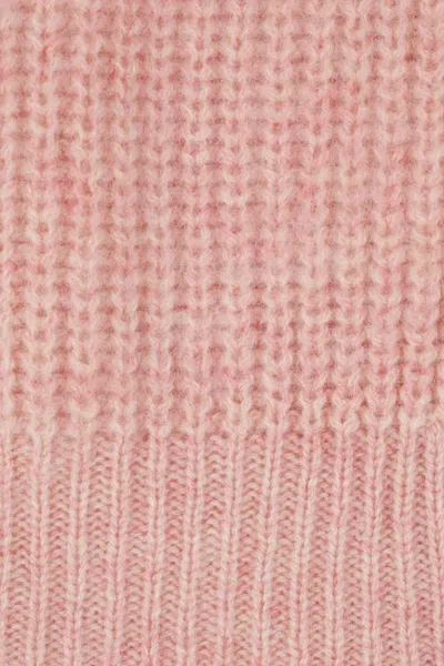 Cecilie Bahnsen Bega Pullover Fisherman Knit Soft Pink In Pink