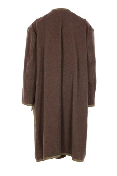 Comme Des Garçons Homme Deux Comme Des Garçons Homme Plus Coats In Brown