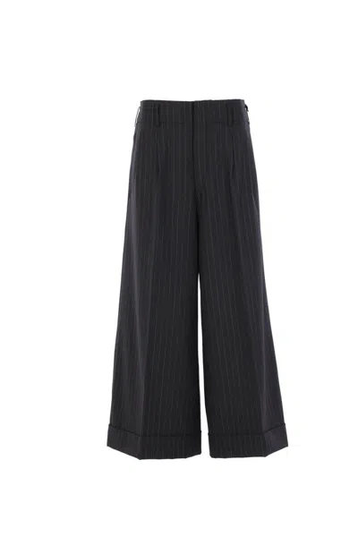Comme Des Garçons Trousers In Black