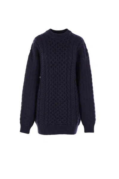 Duran Lantink Sweaters In Blue