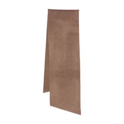 The Curated Scarves In Brown