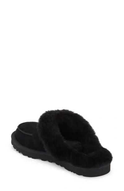 Ugg ® Loria Genuine Shearling Lined Slipper In Black
