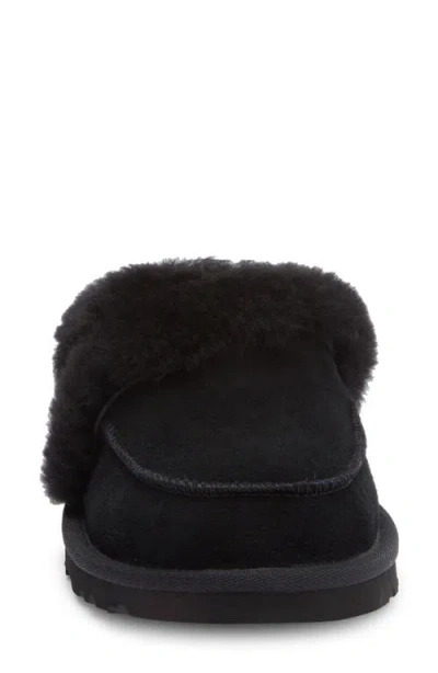 Ugg ® Loria Genuine Shearling Lined Slipper In Black