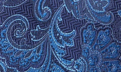 Tommy Hilfiger Amy Paisley Tie In Blue