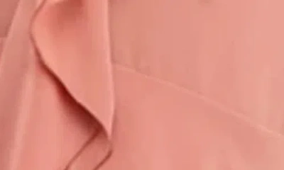 Socialite Bell Sleeve Ruffle Minidress In Pink