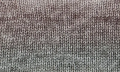 Thread & Supply Diffused Stripe Sweater In Gray