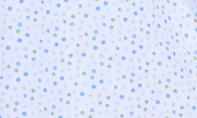 Construct Slim Fit Dot Print 4-way Stretch Button-up Shirt In Multi