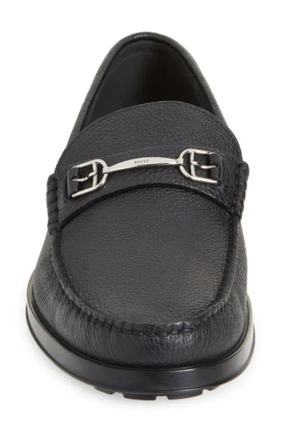 Bally Simpler Bit Loafer In Black