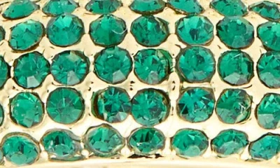 Covet Set Of 3 Pavé Crystal & Enamel Stackable Rings In Multi