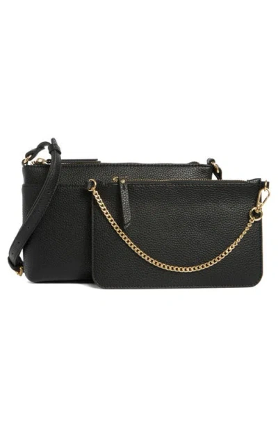 Nanette Lepore Mirabella Crossbody Bag With Pouch In Black