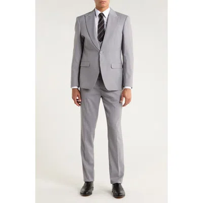 Zegarie Stretch 3-piece Suit In Gray