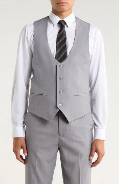 Zegarie Stretch 3-piece Suit In Gray