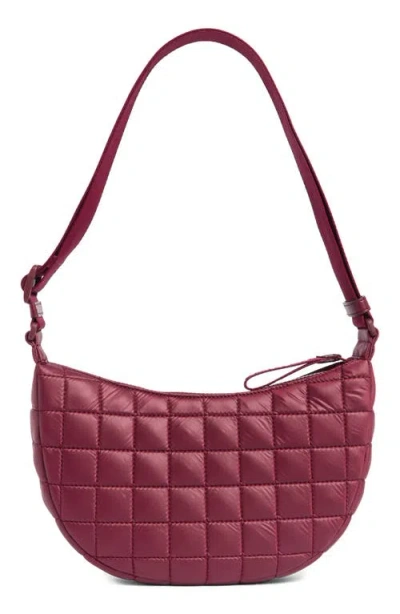 Kate Spade New York Camden Quilted Large Sling Bag In Burgundy