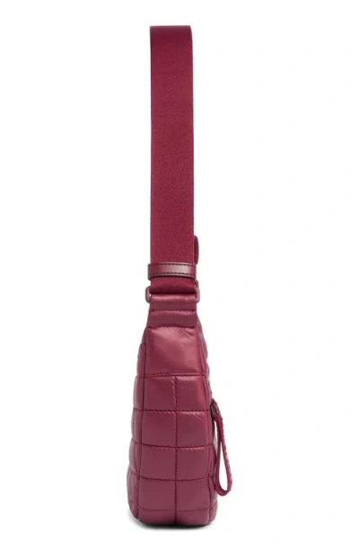 Kate Spade New York Camden Quilted Large Sling Bag In Burgundy