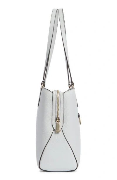 Kate Spade New York Hudson Pebble Leather Work Tote In White
