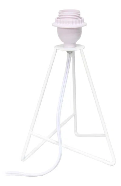 Lalia Home Laila Home Down To The Wire Table Lamp With Fabric Shade In White