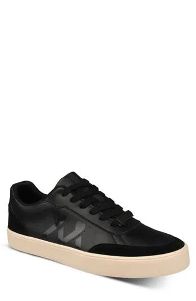 Mykos Dane Low Top Sneaker In Black