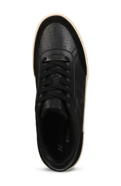 Mykos Dane Low Top Sneaker In Black