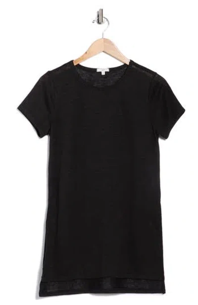 Threads 4 Thought Knit Organic Cotton Blend High-low Top In Black