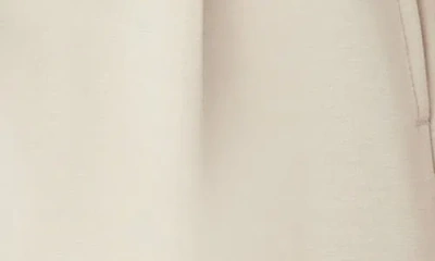 Scotch & Soda Wide Leg Zip Ankle Pants In Neutral