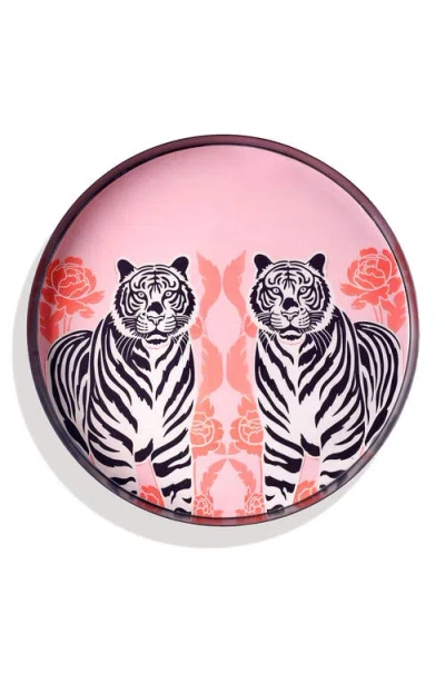 Tiramisu Savanna Pop Set Of 2 Metal Trays In Multi