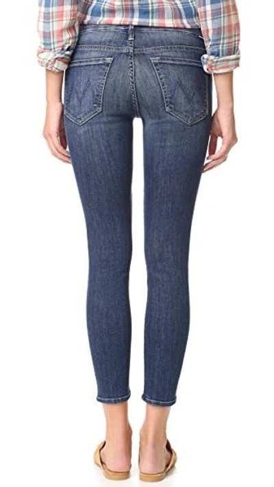 Shop Mother Looker Crop Skinny Jeans In Here Kitty, Kitty