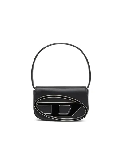 Diesel Rectangular Leather Shoulder Bag With Single Handle