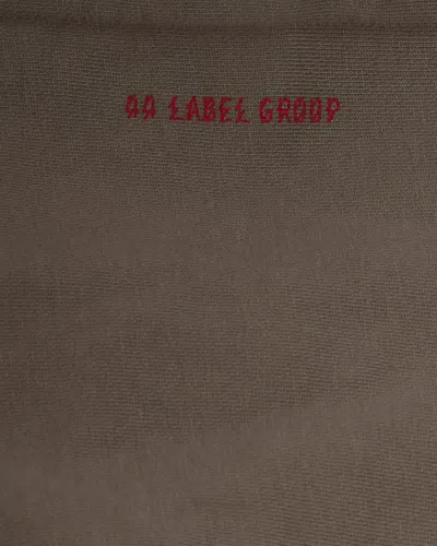 44 Label Group Ewigkeit Reverso Zip Green Sweatshirt In Brown