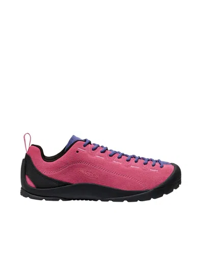 Keen Pink Lace Up Sneakers In Pink