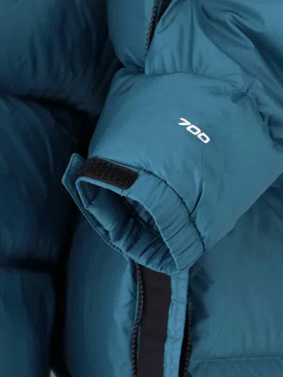 The North Face Fitted Utility Jacket With Front Zipper And Multiple Pockets In Blue