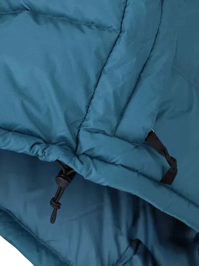 The North Face Fitted Utility Jacket With Front Zipper And Multiple Pockets In Blue