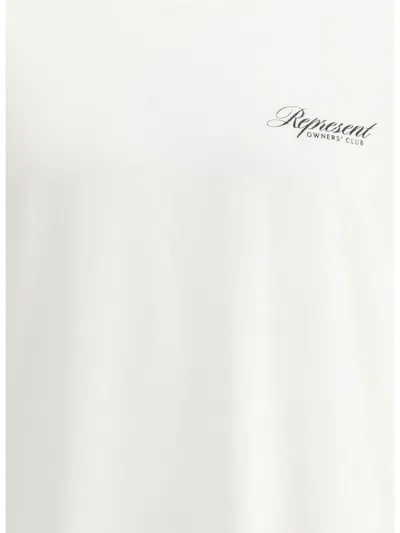 Represent Cotton T-shirt In White
